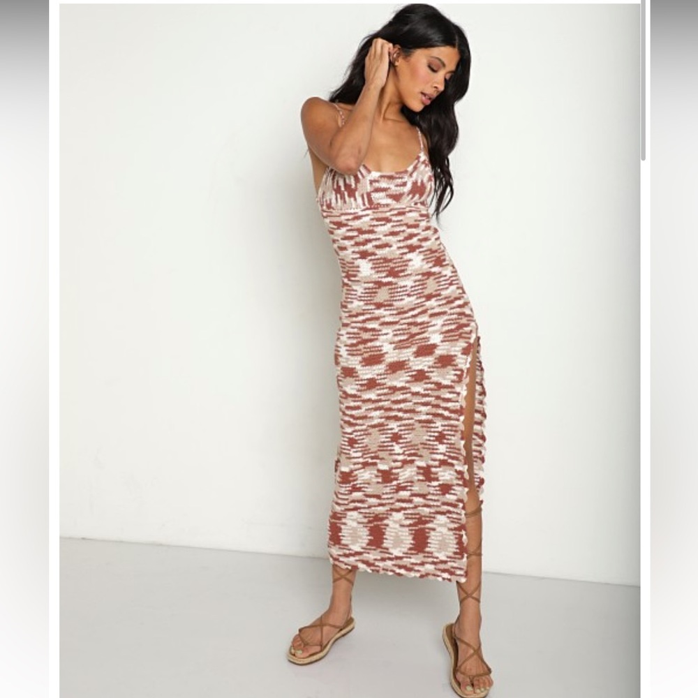 Luciana Keira crochet dress